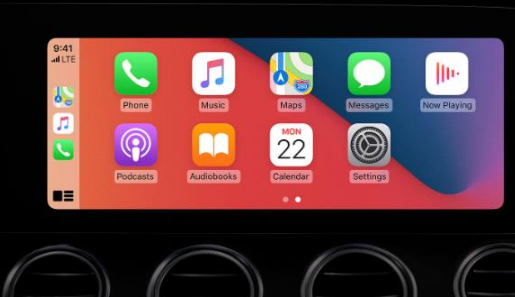 电白apple维修网点分享如何将iPhone连接到CarPlay 