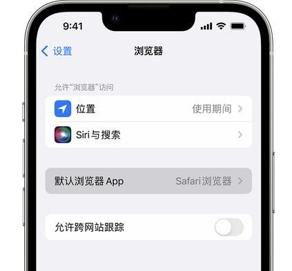 电白苹果手机维修店分享如何在iPhone上设置默认浏览器